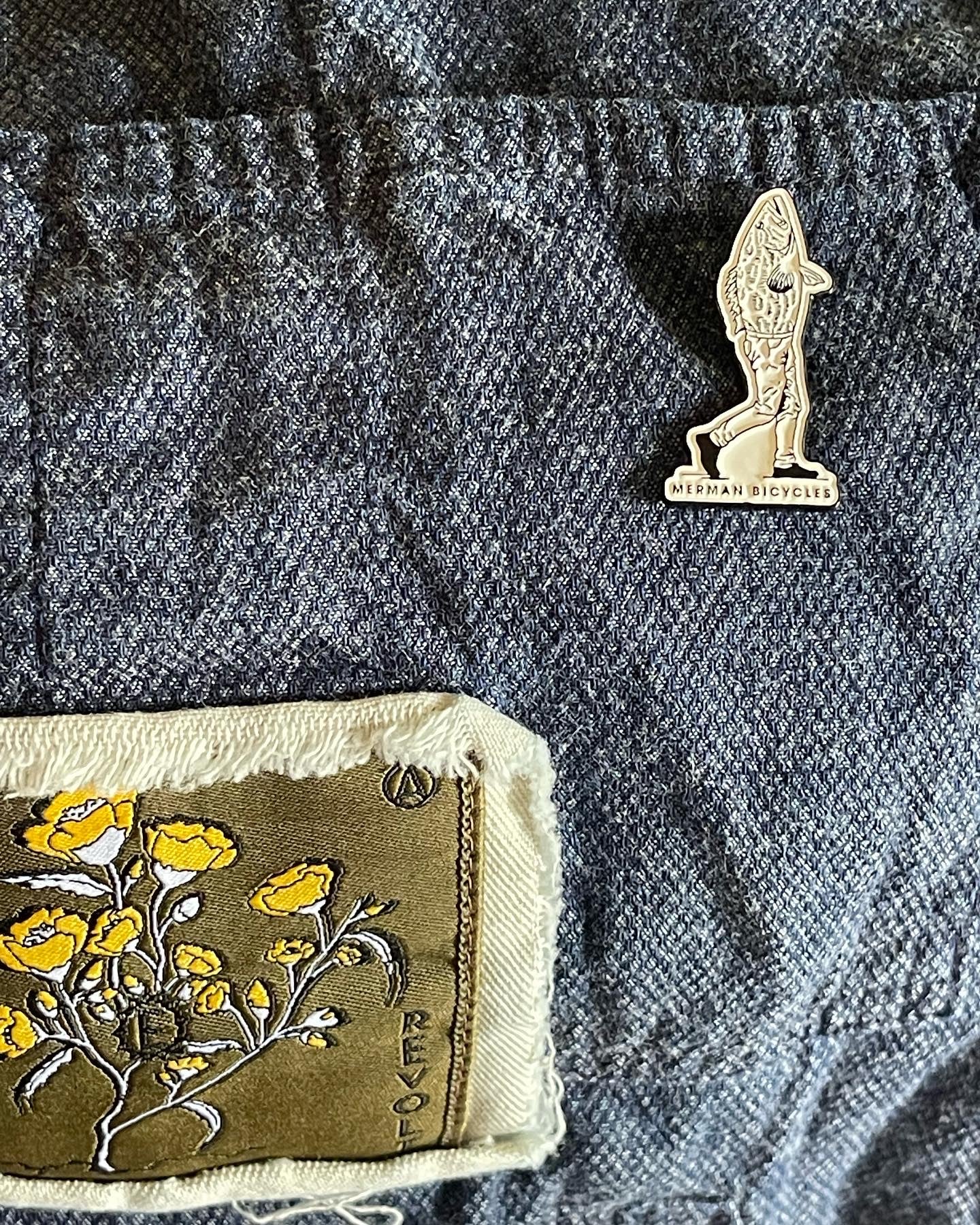 Merman Pin