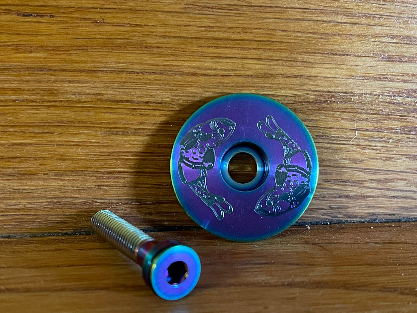 Titanium Top Cap Merman Style