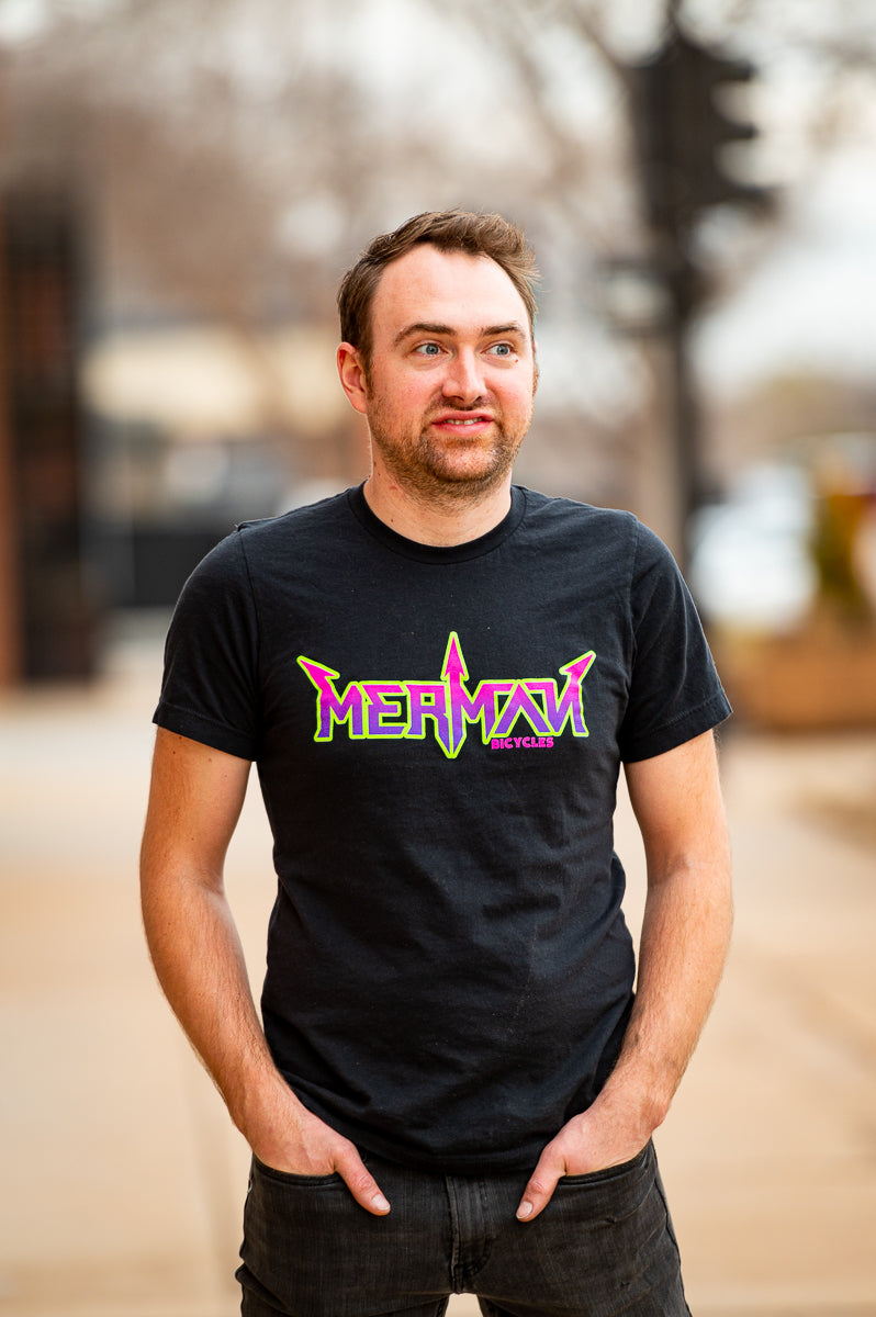 "Neon Trident" Short Sleeve T-Shirt