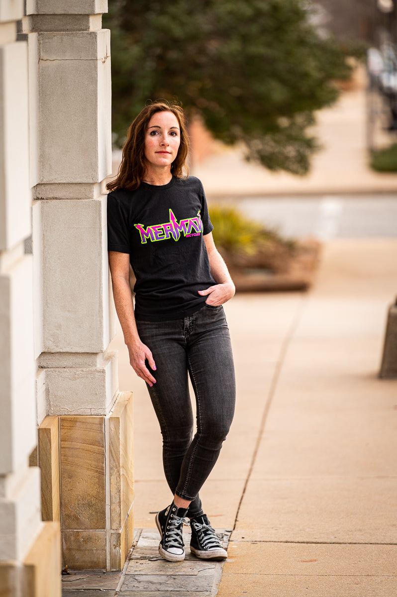 "Neon Trident" Short Sleeve T-Shirt