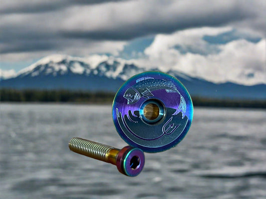 Titanium Top Cap Merman Style