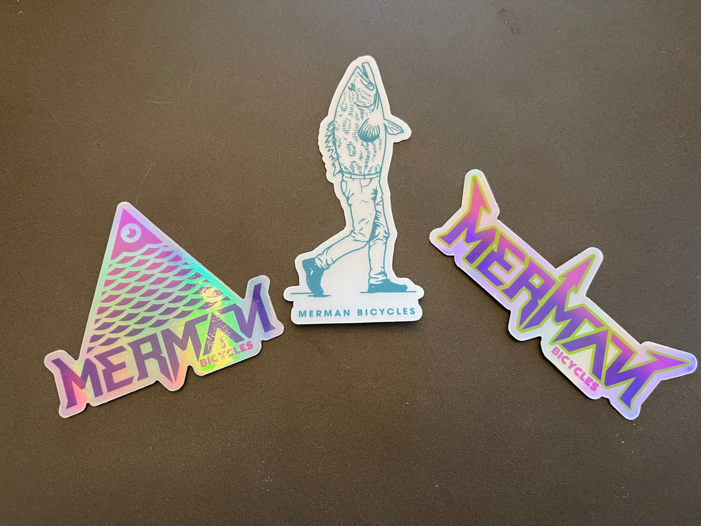 Merman Sticker 3 Pack